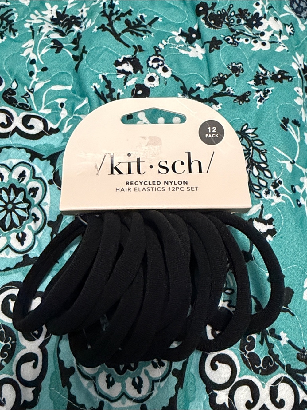 Kitsch Hair Elastics 12 Piece Set - NWT
